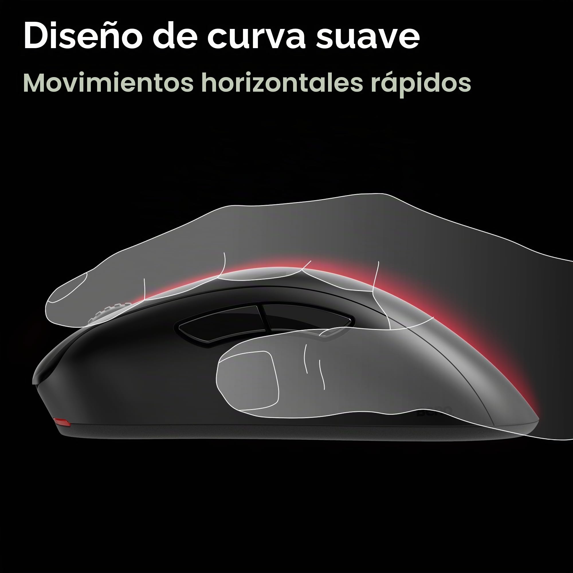 Amazon.com: BenQ Zowie EC3-DW - Mouse inalámbrico 4K para deportes